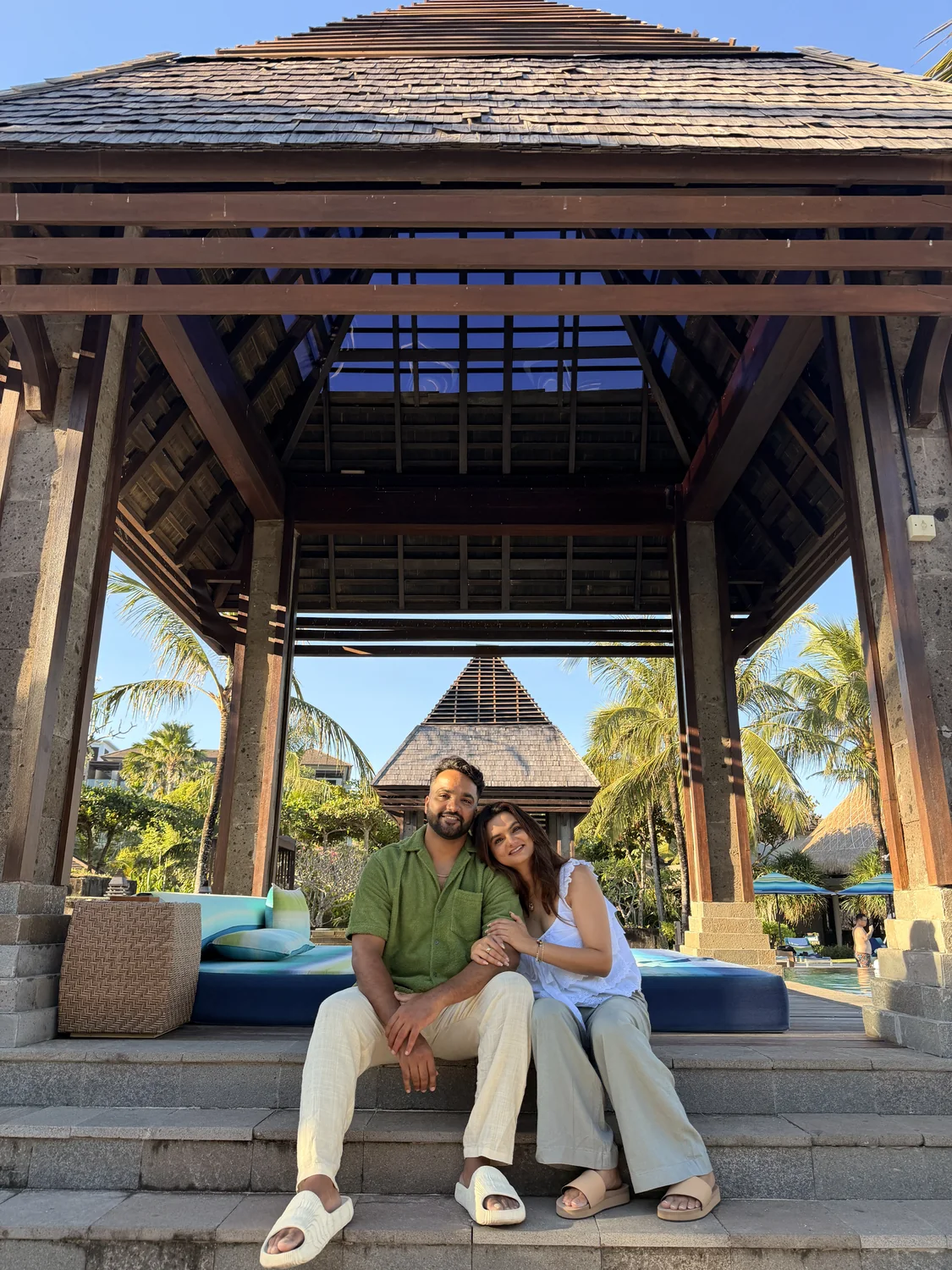 Udit and Divya in Bali