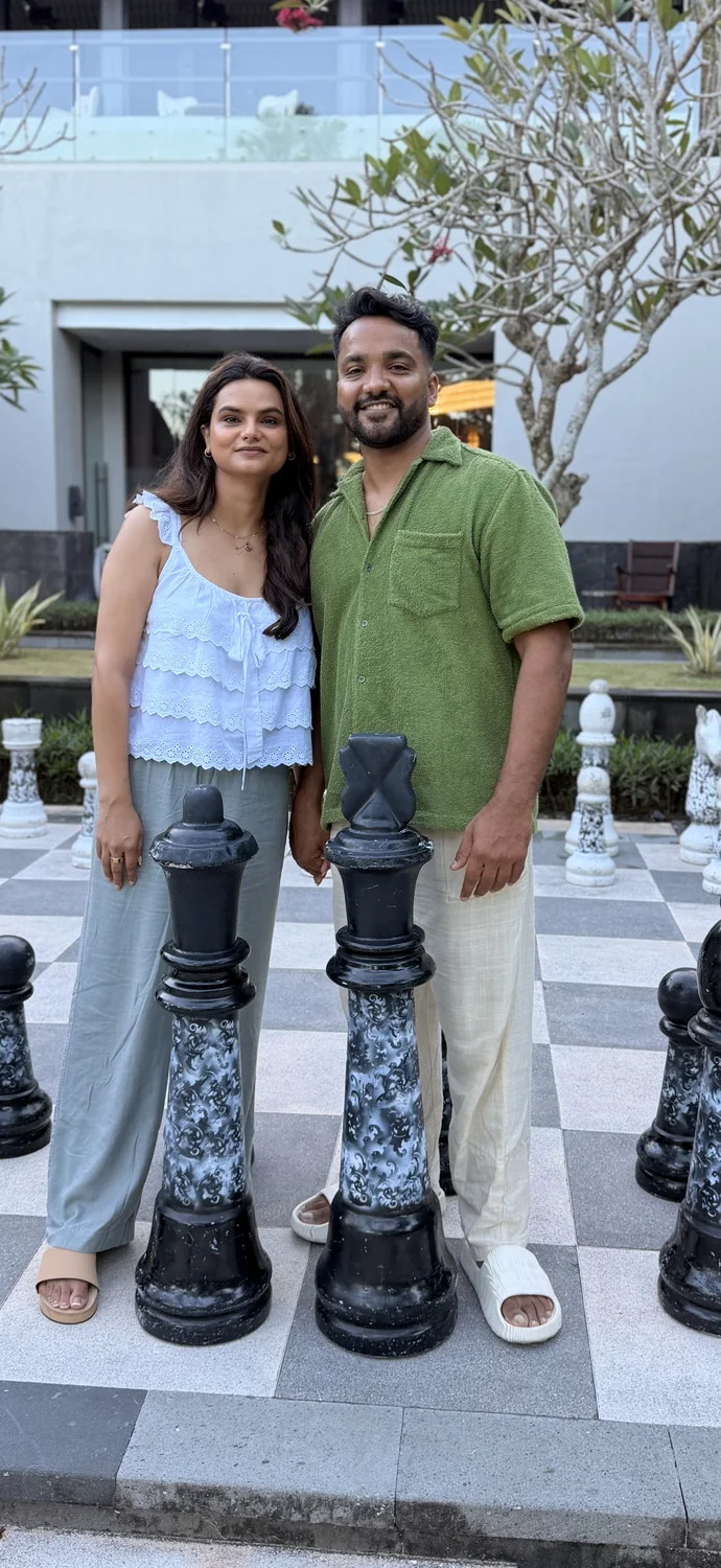 Udit and Divya together